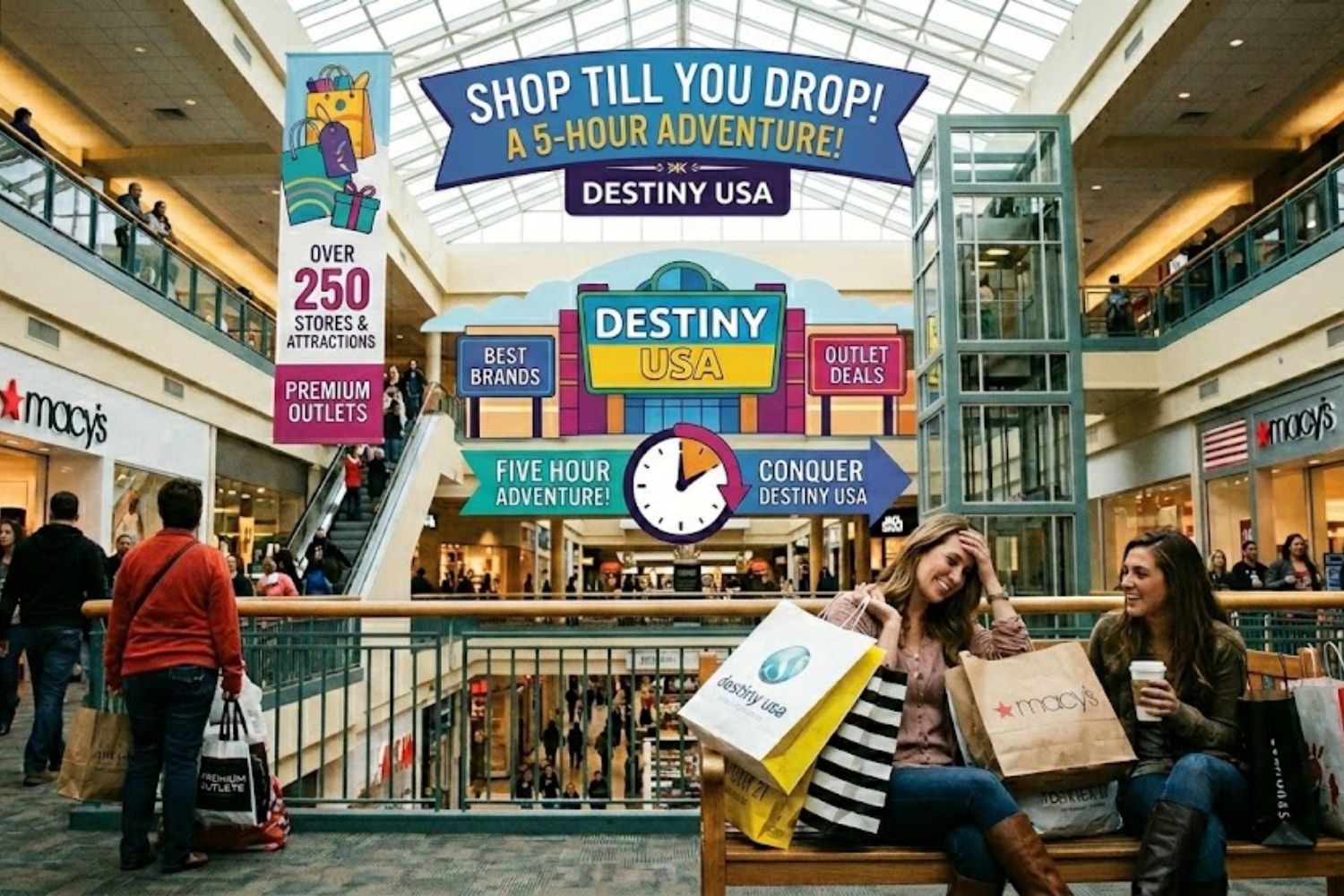 Shop Till You Drop at Destiny USA - Tues., Dec. 8, 2026